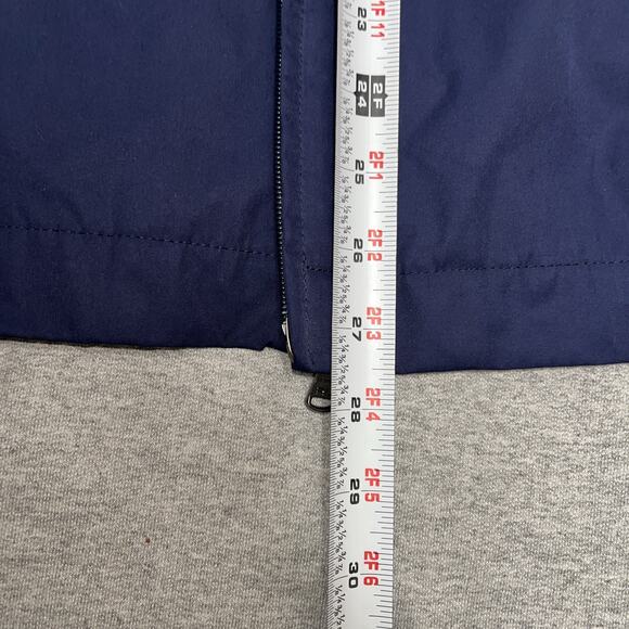 Vintage Polo Ralph Lauren Harrington Jacket Men L Blue Windbreaker Full Zip Y2K - Picture 8 of 10